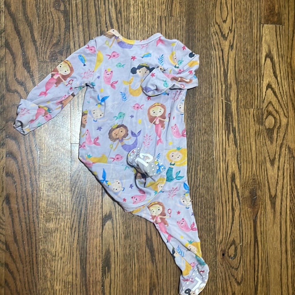 Caden Lane mermaid footie